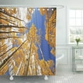 thumbnail image 1 of Cortina de Ducha ABPHQTO Paisaje Amarillo Aspen Árboles Otoño 160x180 cm, 1 of 1