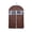 C, variant on Lume Wear Non Woven Fabric Wardrobe Storage Organizer for Bedroom Clothes a Space Saving Garment Bag in Burgundy Khaki and Coffee. A Medium Size 108x60x2cm Closet Organizer for Home