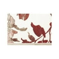 thumbnail image 3 of Alpine Rug Co. Florence Collection Cream/Red Vintage Floral Pattern Area Rug - 5'3" x 7'4", 3 of 10