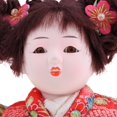 thumbnail image 2 of de cola de kimono japonés frágil de 9 pulgadas, de orientales, modelo oriental, colección de decoración para hogar Hugo Muñeca antigua del traje de 9inch, 2 of 10