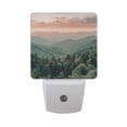 thumbnail image 6 of Yayeee LED Plug in Night Light for The Home with Auto Dusk to Dawn Light Sensors, 2 Pack, Mountains at Dawn, 6 of 6