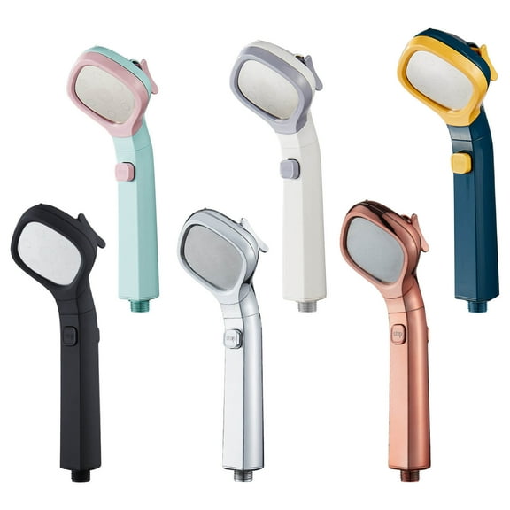 PRETXORVE Shower Head, Four Gear Water Stop Sprinkler Household Shower Shower Shower Booster Shower Czech Shower