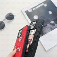 thumbnail image 4 of KAWS Étui de Téléphone en Silicone pour iPhone 16 Pro Max - Design Antichoc et Léger (Rouge Sans Logo), 4 of 5