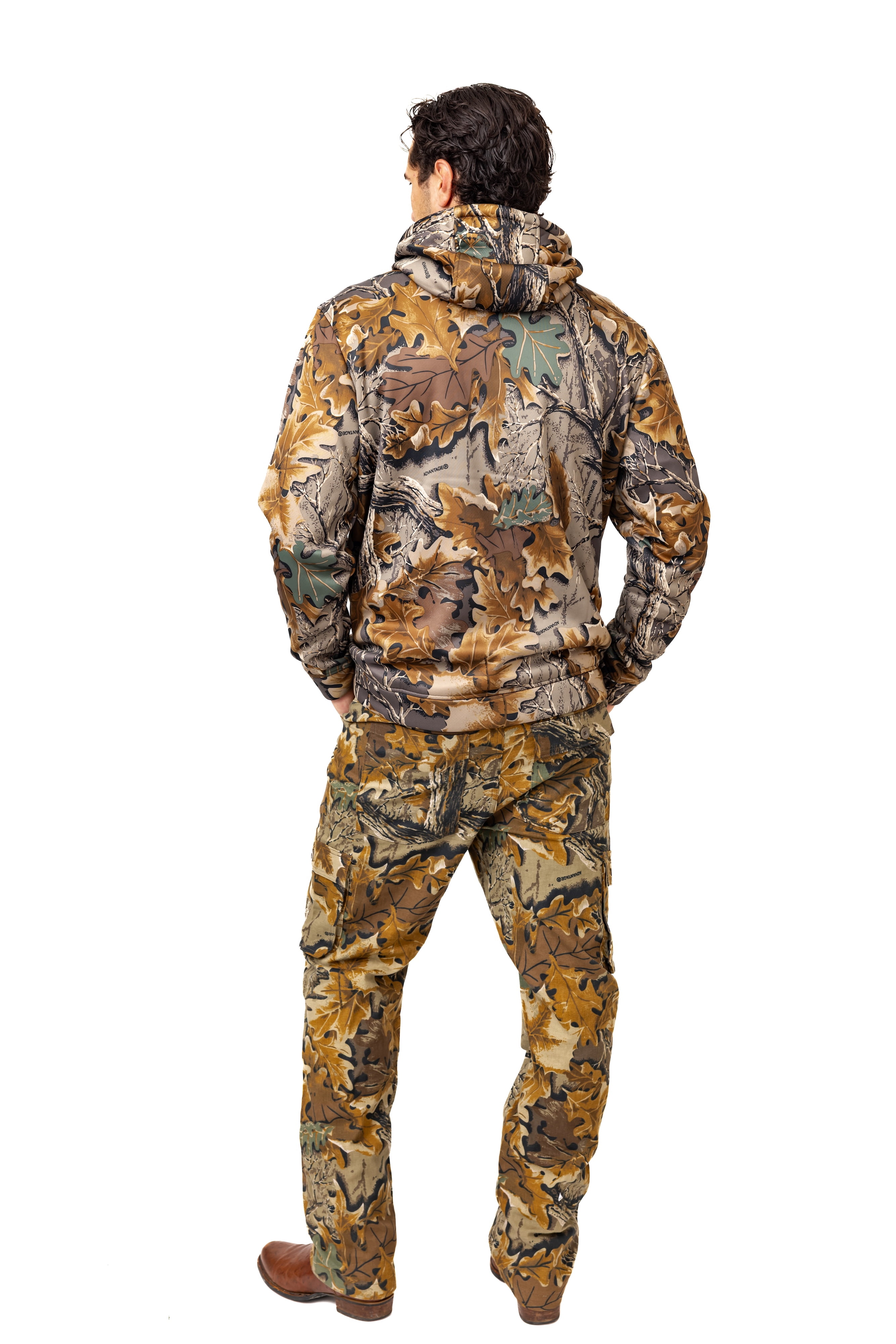 Realtree Men's Camo Hunting Hoodie - High Pile Pullover for Outerwear | Size S-4X