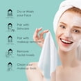 thumbnail image 2 of Toalla facial desechable Ditoi, tejido facial suave y grueso, 60 unidades, 2 of 7