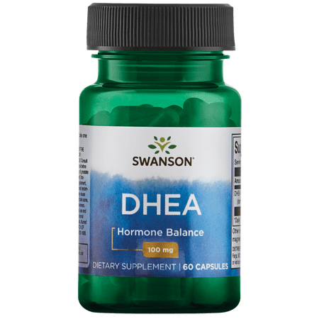 Swanson Dhea 100 mg 60 Caps