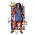 thumbnail image 2 of Girl's Marvel: Ms. Marvel Retro Pop Kamala  Graphic Tee White Medium, 2 of 4