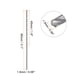 thumbnail image 2 of Uxcell 10pack Brocas Extra Largas, Broca HSS de 1.5mm con Acero de Alta Velocidad de 80mm de Longitud para Metal, Madera y Plástico, 2 of 5