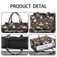 thumbnail image 4 of Large Capacity Tote Bag,Autumn Halloween Scene Pattern Handbag Fashion Luxury Tote Bag,15.7"x13"x 5.1" Inches,Laptop Compatible, 4 of 6