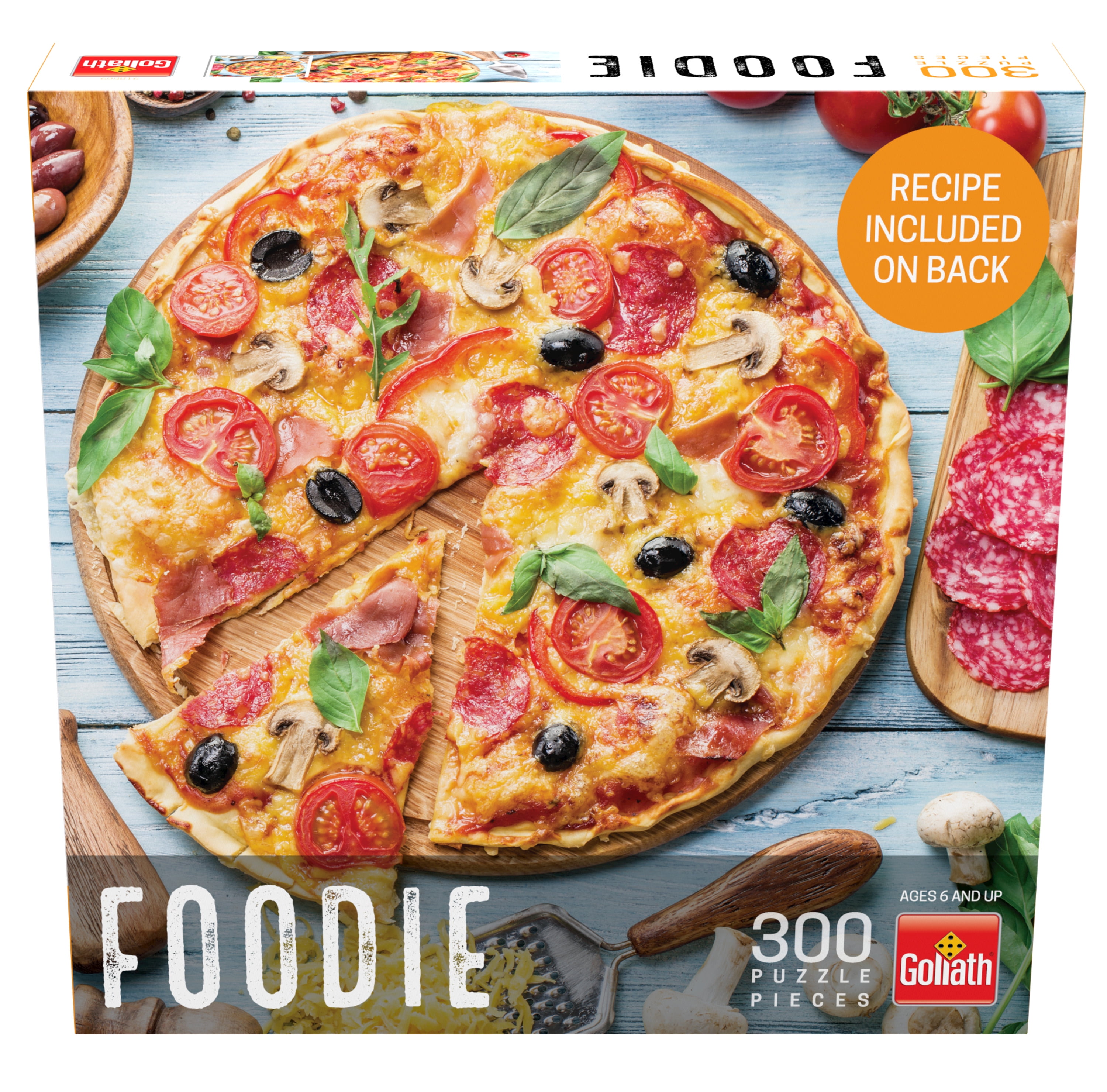 Puzzle New 300 Pc Hot Pepperoni Pizza 