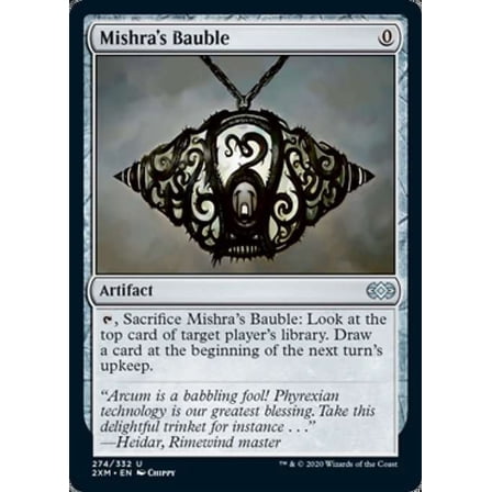 MtG Double Masters Uncommon Mishra's Bauble #274