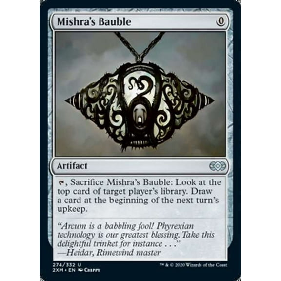 MtG Double Masters Uncommon Mishra's Bauble #274