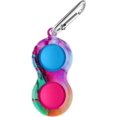 thumbnail image 1 of Simple Fidget Dimple Toy Silicone Flipping Board Toy,Stress Relief Sensory Hand Toy,Sensory Toy Toddler Early Educational Toy,Brain Development Toy,Mini Fidget Toy for Kids Adults(Natural gem Color), 1 of 6