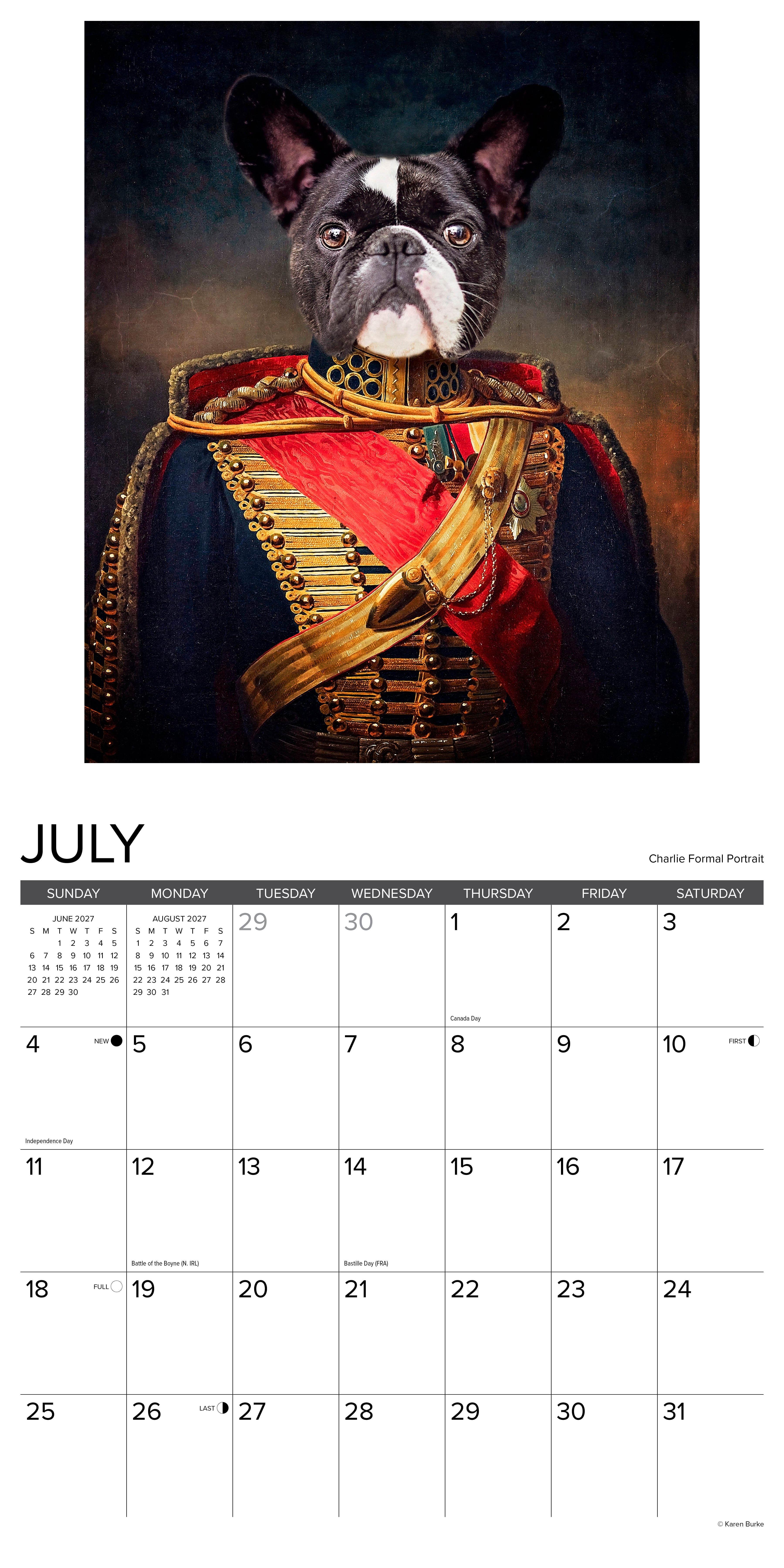 Willow Creek Press, Animal Masterpieces 2027 Wall Calendar