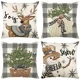 thumbnail image 2 of 45cm Merry Christmas Cushion Cover Pillowcase Xmas Decorations for Home New Year Decor Noel, 2 of 5