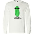 thumbnail image 3 of Inktastic Chill Dill Long Sleeve T-Shirt, 3 of 5