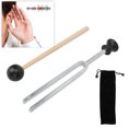 thumbnail image 1 of Instrumento De Vibración Del Diapasón, Promueve La Relajación Diapasón Martillo De Sonido Curativo Musical 256 Hz Con Bolsa De Almacenamiento Para Mejorar La Salud, 1 of 7