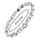 thumbnail image 3 of Nueva Pulsera Imán Gaussiana en Forma de Corazón Pulsera Magnética Ajustable, 3 of 6