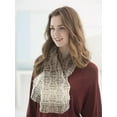 thumbnail image 3 of Lion Brand Bulky Acrylic Wool Blend Cream and Taupe Yarn, 312 yd, 3 of 4
