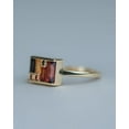 thumbnail image 3 of Lakshay enterprise Unique Multi Gemstone Box Ring, Baguette Garnet Statement Ring, Fine Jewelry Valentines Gift, Black Onyx Handmade Engagement Art Deco Ring, 3 of 6