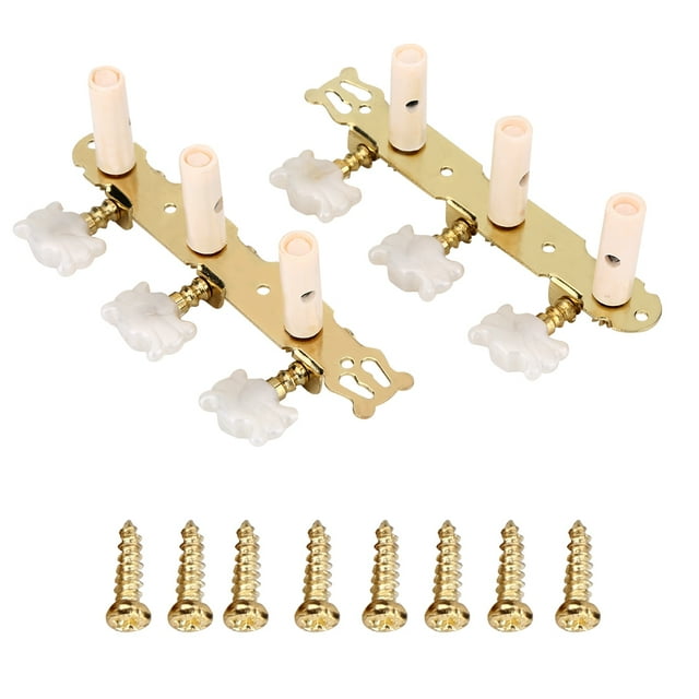 Guitar Tuner Knobs, Guitar Tuning Pegs Machine Heads, Metal Gold Exquisite Guitar Lovers Guitar Tuning For Ideal Replacement Parts Of Guitar Classic Guitar