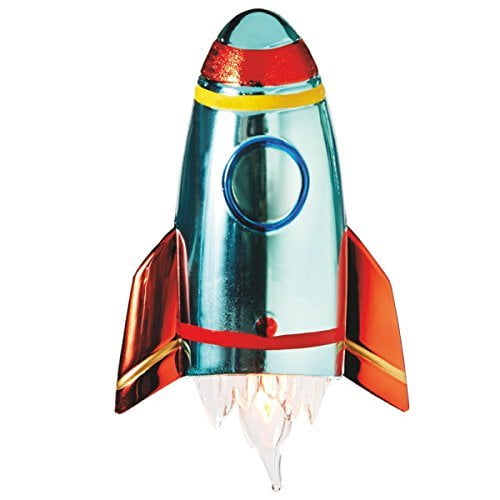 Rocket Ship Night Light, Swivel Plug