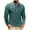 Shirt - Green, variant on Mens Shirt Long Sleeve Henley collar Top Button Placket Soft Breathable Shirts Casual Loose Daily Gathering Office Wear with Pockets