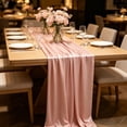 thumbnail image 3 of 2026 Christmas Indoor Home Decor 118x29inch Modern Elegant Table Runner Exquisite And Versatile Table Runner Elevates Your Table Decor Style Ideal For Party Wedding Holiday Table Decor, 3 of 6