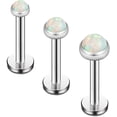 thumbnail image 1 of Briana Williams 16G Tragus Helix Earring Opal Jeweled Earrings for Women, 1 of 7
