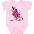 thumbnail image 3 of Inktastic Valentine's Day Graffiti T-Rex with Heart Shaped Candy Box Boys or Girls Baby Bodysuit, 3 of 5
