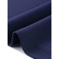 thumbnail image 6 of DARING DIVA Women's Vintage 3/4 Sleeve Church Semi Fit and Flare Dress S Deep Blue, 6 of 6