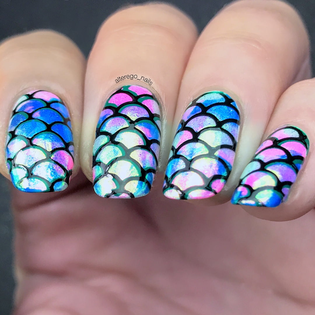 Whats Up Nails - Aurora Pigment Powder for Unicorn Nails