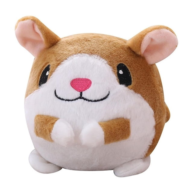 Pelota eléctrica de peluche que rebota, juguete USB para niños HUOGUO