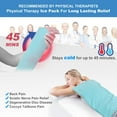 Ktinnead 12"x 21" Extra Large Gel Ice / Hot Pack with Soft Fabric Cover,Ice Packs for Injuries