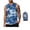 Sky Blue, variant on Clossjun Men's Tank Tops Mesh Quick Dry Sleeveless Shirts Lightweight Crew Neck Loose Fit Athletic Blouses For Work Out Gym Light Blue 5XL