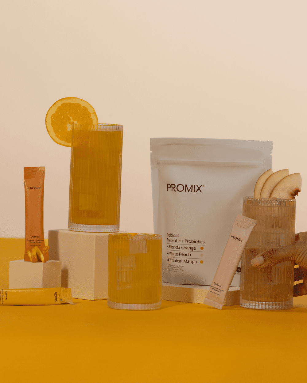 Promix - Debloat Variety Pack - Orange, Peach, Mango 12 PK