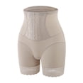 thumbnail image 3 of Womens Postpartum High Waisted Hip Lifting Anti Roll Lace Seamless Leggings, 3 of 10