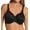 Black, variant on Lilyette By Bali Minimizer Underwire Bra Womens Full Coverage Seamless LY0428