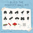 thumbnail image 5 of Funphix FPBPS-NET Dive in Ball Pit Set, 414 Piece, 5 of 10