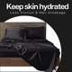 thumbnail image 2 of POWKOL - Funda de almohada de satén para cabello y piel, paquete de 2 fundas de almohada de satén de seda, tamaño estándar (juego de 2), funda de almohada sedosa con cierre tipo sobre (50,8 x 66,0, 2 of 6