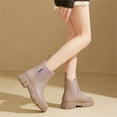 thumbnail image 6 of YOURDIARY Women’s Waterproof Chelsea Boots Slip-On Rain Ankle Boots, 6 of 8