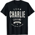 thumbnail image 1 of Team Charlie Lifetime Member Funny Name Charlie Camiseta, 1 of 2
