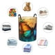 thumbnail image 4 of Balery Vibrant Rainbow Butterfly A Cesta de ropa redonda con asas, impermeable, independiente, para ropa, juguetes, dormitorio y familia-Medium, 4 of 6