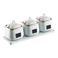 thumbnail image 3 of veasfak Household Seasoning Bottle Seasoning Box Set for Coffee Bar Restaurants s Light Green, 3 of 9
