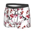 thumbnail image 2 of Disketp Cherry Blossoms Men'S Boxer Briefs,Soft And Breathable Cotton Underwear With Comfortflex Waistband, 2 of 9