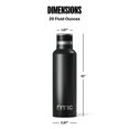 thumbnail image 5 of RTIC Journey 20 oz Insulated Ceramic Lined Water Bottle, Persimmon, 5 of 8