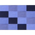 thumbnail image 1 of Ahgly Company Machine Washable Indoor Rectangle Transitional Sky Blue Area Rugs, 8' x 10', 1 of 7