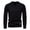 Black, variant on Mens Cotton V Neck Knit Sweater Breathable Lightweight Pullover Classic Casual Fall Top L Size Dark Gray