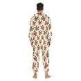 thumbnail image 7 of joogoo Cute Elk Reindeer Unisex Adults Onesies Pajamas Jumpsuits L, 7 of 7