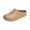 Coffee, variant on Unisex Non-Slip Clogs for Nurses & Operating Room Staff, Waterproof Soft Sole Closed-Toe Work Shoes, Slip Resistant Nursing Shoes for Labs, Hospitals, Kitchens & Healthcare Black 37